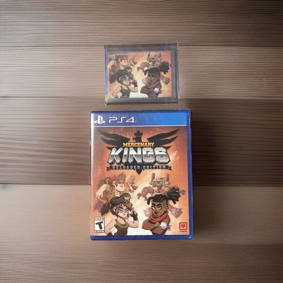 Mercenary Kings: Reloaded Edition PS4 Limited Run #274 Sony PlayStation 4 + Card - Picture 1 of 4